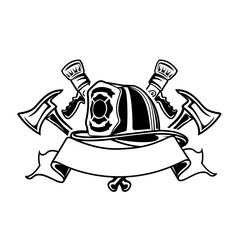 Firefighter Scene | Firefighter Tools | First Responder | Fire Department | Fireman Gear | Firefighter Axe | Firefighter Equipment | Rescuer | Original Illustration | Vector and Clipart | Cutfile and