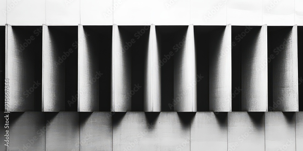 Poster geometric abstract architecture