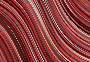 Multicolor wave lines abstract background