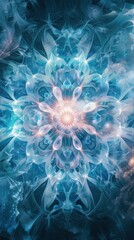 Abstract background floral concept.