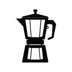 coffee maker silhouette icon for vector design