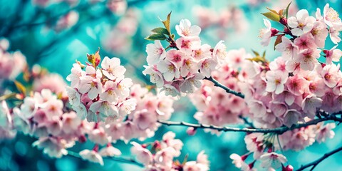 Obraz premium pink cherry blossoms