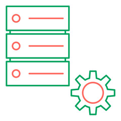 Database Management for Productivity Icon