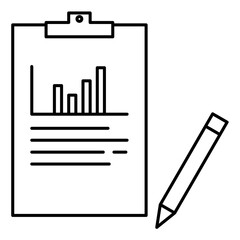 Report for Productivity Icon