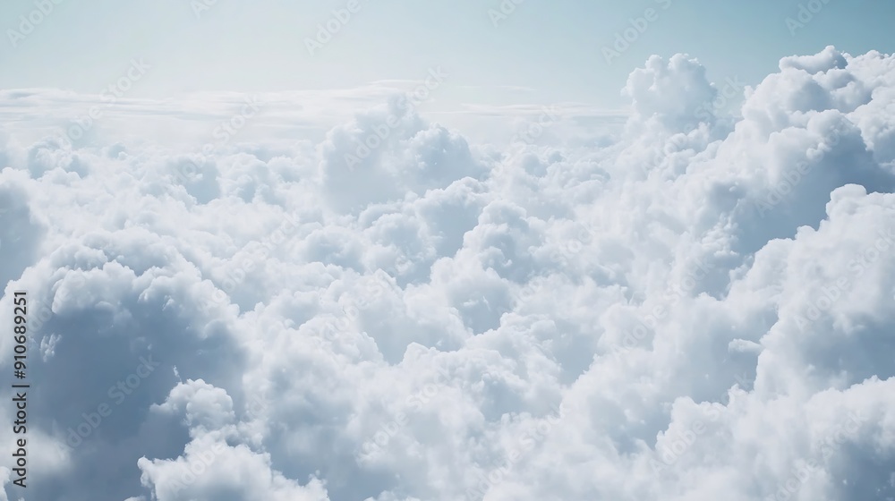 Poster cloudy sky background : generative ai