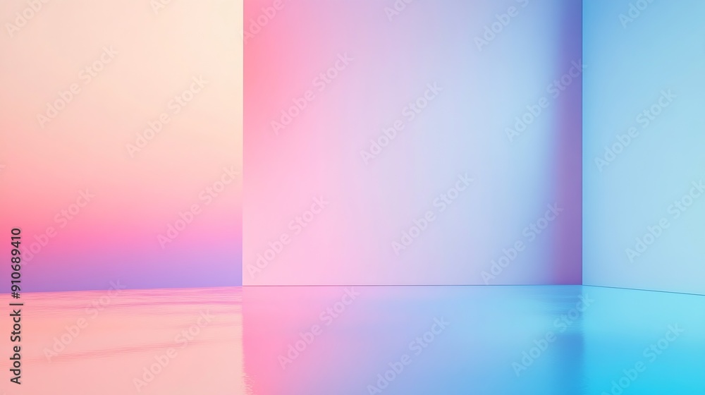 Poster gradient background for powerpoint presentation : generative ai