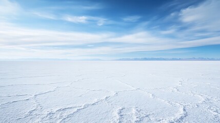Uyuni Salt Flat in Bolivia : Generative AI
