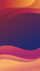 A vibrant gradient wave background, ideal for adding a contemporary touch to your advertising designs