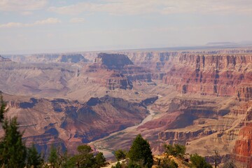A View of the Grand Canyon in Arizona