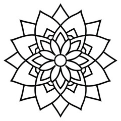 Luxury mandala pattern