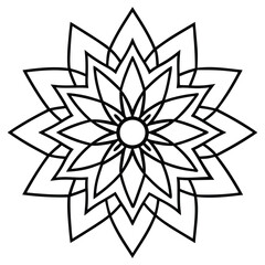 Obraz premium Mandala. Round Ornament Pattern