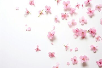 Few sakura falling backgrounds blossom flower.