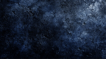 Horizontal black board or chalkboard wall texture background, scratch black background overlay / abstract black dark background,