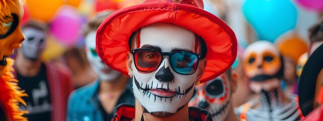 Halloween Skeleton Parade