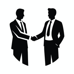Fototapeta premium handshake vector illustration for corporate designs