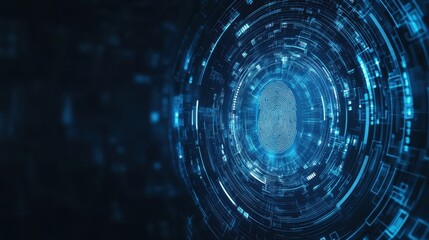 Innovative biometric security measures using fingerprint identification to safeguard personal data in cyberspace