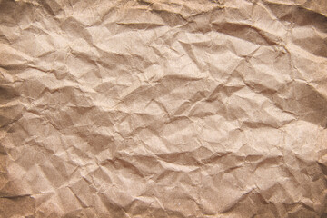 Light brown paper texture background with wrinkle patterns