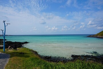 seaside walkway and fine view