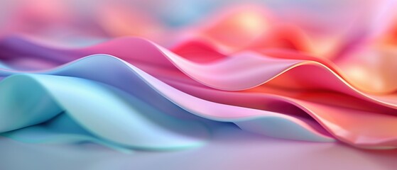 Dreamy Pastel Gradient Background in for Calm and Serene Design Projects