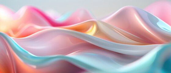 Fototapeta premium Tranquil Pastel Gradient Background in High for Relaxation and Serenity