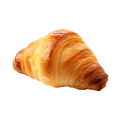 Croissant isolated on a white background