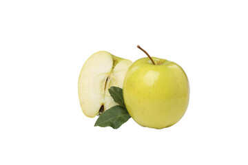 PNG, Green apples, isolated on white background
