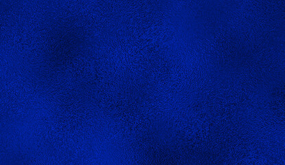 Blue Foil Texture Background with Glass Effect. Abstract gradient bright and shiny light reflection rough texture 
