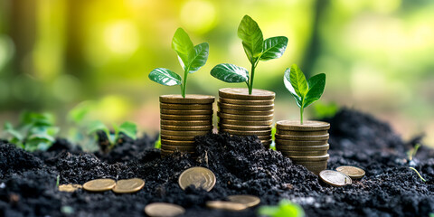 Fototapeta premium Global Environmental Alignment ConcepDetermine useful life and salvage value of assets generativet,
