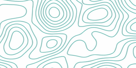 Abstract design seamless pattern with line topographic map. geographic mountain relief. retro topographic map. geographic contour map grid backdrop paper texture. terrain path isolated on background.	