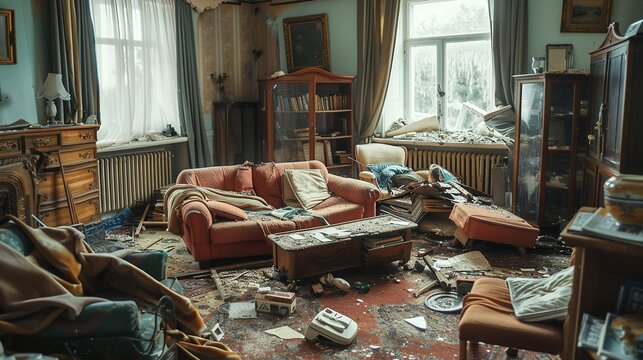 Destroyed Living Room Images – Browse 4,718 Stock Photos, Vectors, and ...
