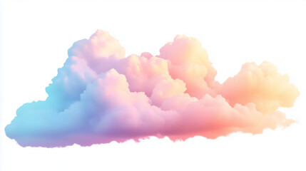 Fototapeta premium Gradient Cloud Background