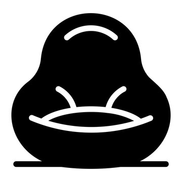 beanbag Solid icon