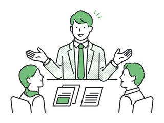 会議・打ち合わせシーン