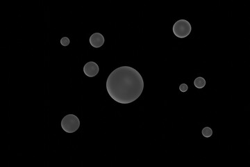 background with bubbles, aqua, drops, water, glass