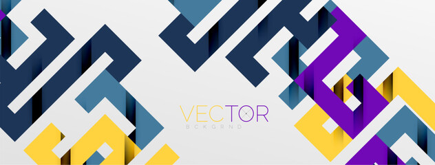 Color bend lines with shadow texture effect. Vector Illustration For Wallpaper, Banner, Background, Card, Book Illustration, landing page