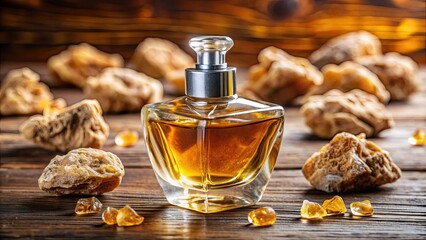 Close-up of ambergris whale vomit used in perfume making, ambergris, whale vomit, perfume, fragrance, scent, luxury