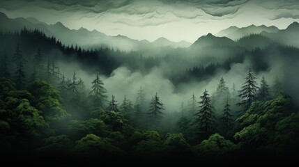 Misty Mountain Forest