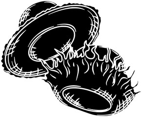 farmer illustration agriculture silhouette worker logo farm icon gardener outline farming hat man gardening harvest agricultural person straw rancher shape beach ranch cultivating for vector graphic b