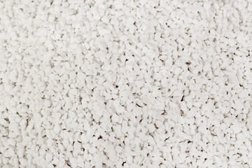 White perlite texture background, material retention water for potting cactus or succulent and hydroponic plant.