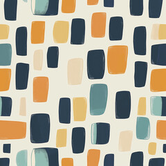 A clean, abstract pattern with repetitive elements and a balanced color palette
