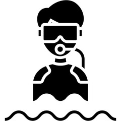 Rescue Diver Icon
