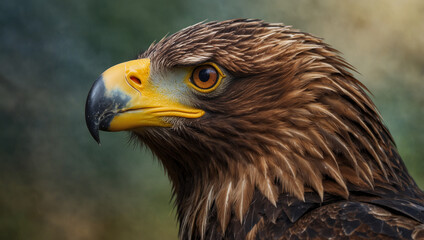 Fototapeta premium portrait of a eagle