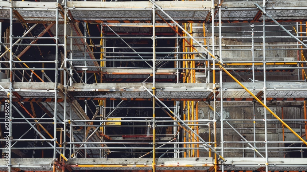 Poster scaffolding plays a crucial role in construction, providing temporary support and access for workers