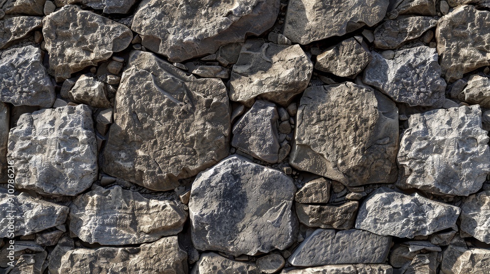 Poster seamless stone texture provides a versatile backdrop, suitable for architectural renderings and real