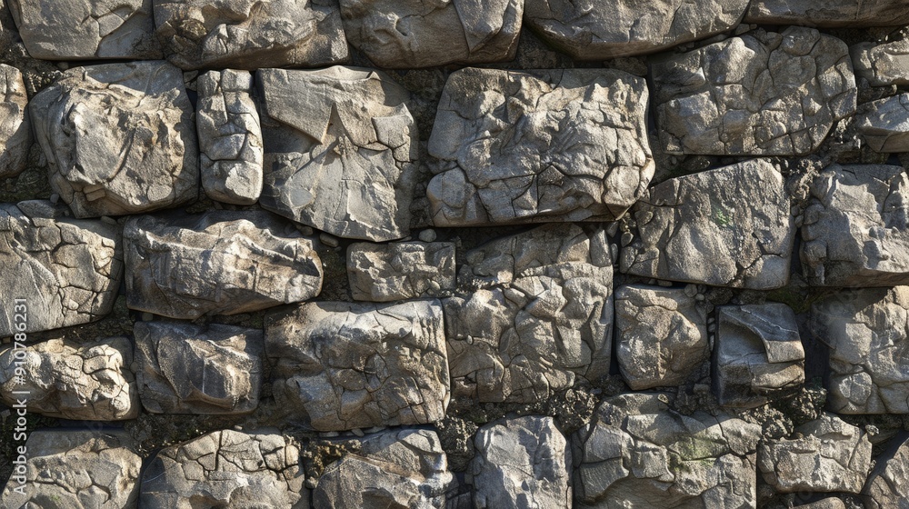 Poster seamless stone texture provides a versatile backdrop, suitable for architectural renderings and real
