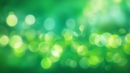 Obraz premium A green background with many small circles