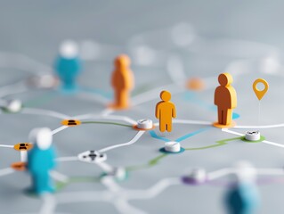 Mapping out customer journeys with CRM, visualizing touchpoints