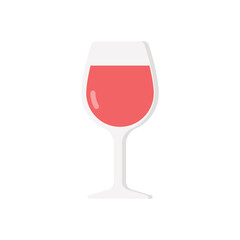 Wineglass vector icon