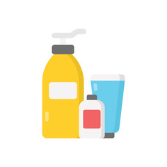 Toiletries vector icon