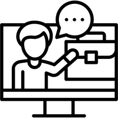 Online Training Icon